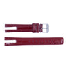 Genuine Kenneth Cole Smooth Red Leather Square Tip 14mm Watch Band image