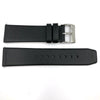 KENNETH COLE 24MM BLACK SMOOTH LEATHER BAND image