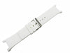 Genuine Kenneth Cole White Silicone 28/16mm Watch Strap image