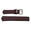 Genuine Kenneth Cole Brown 20mm Smooth Leather Square Tip Watch Strap image