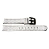 Kenneth Cole KC50795004 Genuine Leather 14mm White Square Tip Watch Band