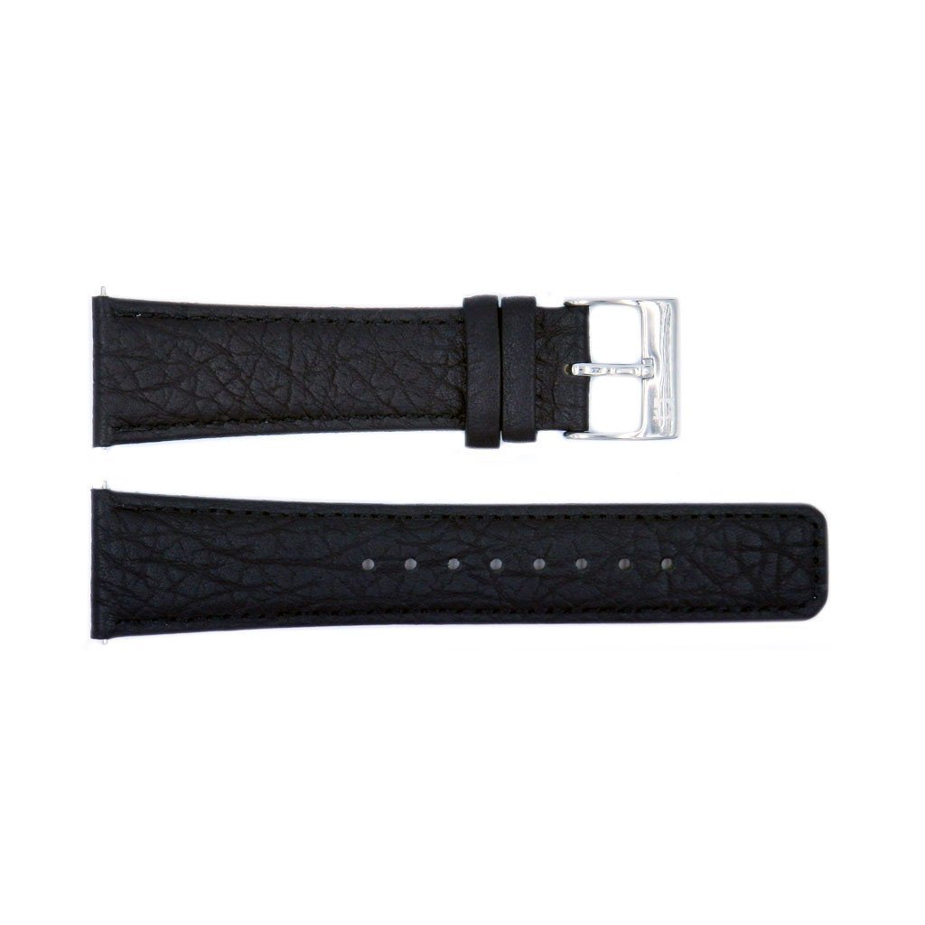 Genuine Kenneth Cole Black Textured Leather 20mm Watch Band image