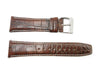 Kenneth Cole 24mm Brown Leather with Contrast Stitching Watch Strap image