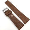 Seiko 24mm Brown Leather Watch Band SNKN37 image