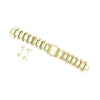Seiko 22mm Gold Tone Metal Bracelet SNE368 image