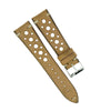 Perforated Rally Racing Style Vintage Watch Band image