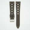 Brown Vintage Racing Leather Watch Strap image