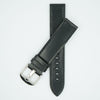 Shell Cordovan Black Leather Fine Watch Strap image