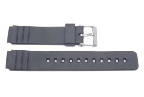 Casio Style Replacement 16mm Black Watch Band P3011 image