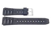 Casio Style Replacement 20mm Black Watch Band P3031 image