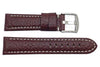 Genuine Textured Leather Panerai Contrast Stitching Watch Strap image