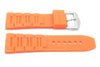 Silicone Heavy Duty New Link Style Watch Strap image