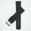 Perforated Silicone Sport Black/Gray Strap image