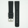 Perforated Silicone Sport Black Strap image