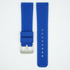 Perforated Silicone Sport Blue Strap image