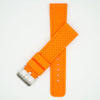 Perforated Silicone Sport Orange Strap image