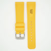 Perforated Silicone Sport Yellow Strap image