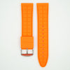 Silicone Orange Sport Watch Strap image