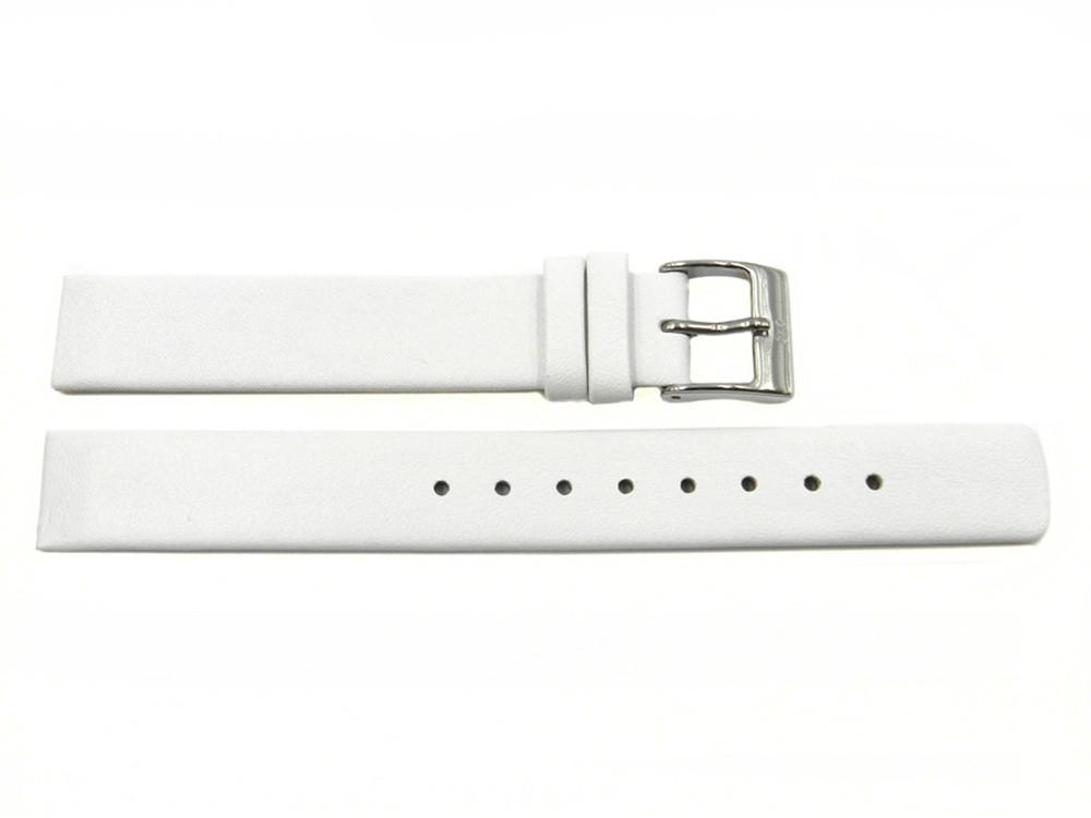 Genuine Skagen SKW2014 White Leather 14mm Watch Strap image