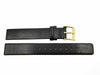 Genuine Skagen Black Leather 14mm Watch Strap - Screws image