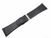 Genuine Skagen Black Genuine Leather 30mm Watch Strap - Screws image