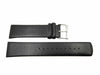Genuine Skagen Black Genuine Leather 23mm Watch Strap - Screws image