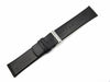 Genuine Skagen Black Genuine Leather 23mm Watch Strap - Screws image