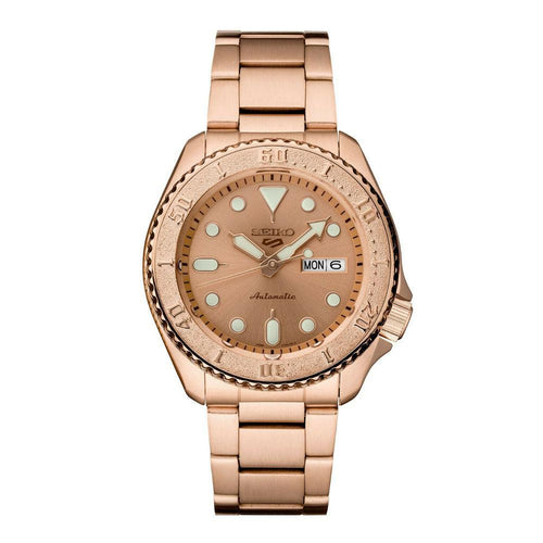 Genuine Seiko 5 Rose Gold Tone Replacement Watch Bracelet Total Watch Repair
