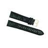 Seiko 20mm Black Genuine Leather Strap