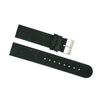 Genuine Black Leather Watch Band for Skagen 533LTLM