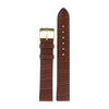 Genuine Tissot 17mm Helena Brown Leather Strap by Tissot