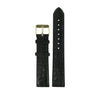 Genuine Tissot 20mm Sunland Black Leather Strap by Tissot