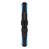Genuine Tissot Strap 22mm T-Race Cycling Black & Blue Silicone Rubber Strap by Tissot