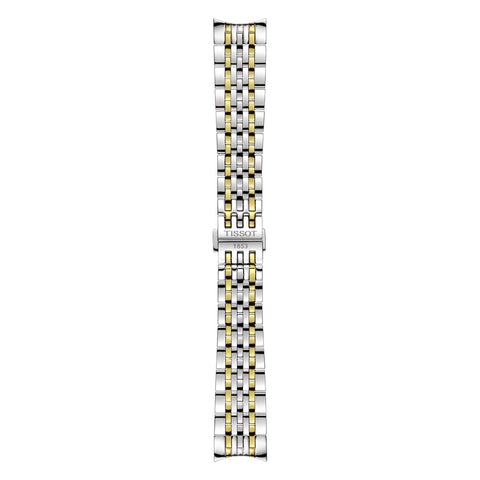 Genuine Tissot 19mm Le Locle Two-Tone Coated Steel Bracelet by Tissot