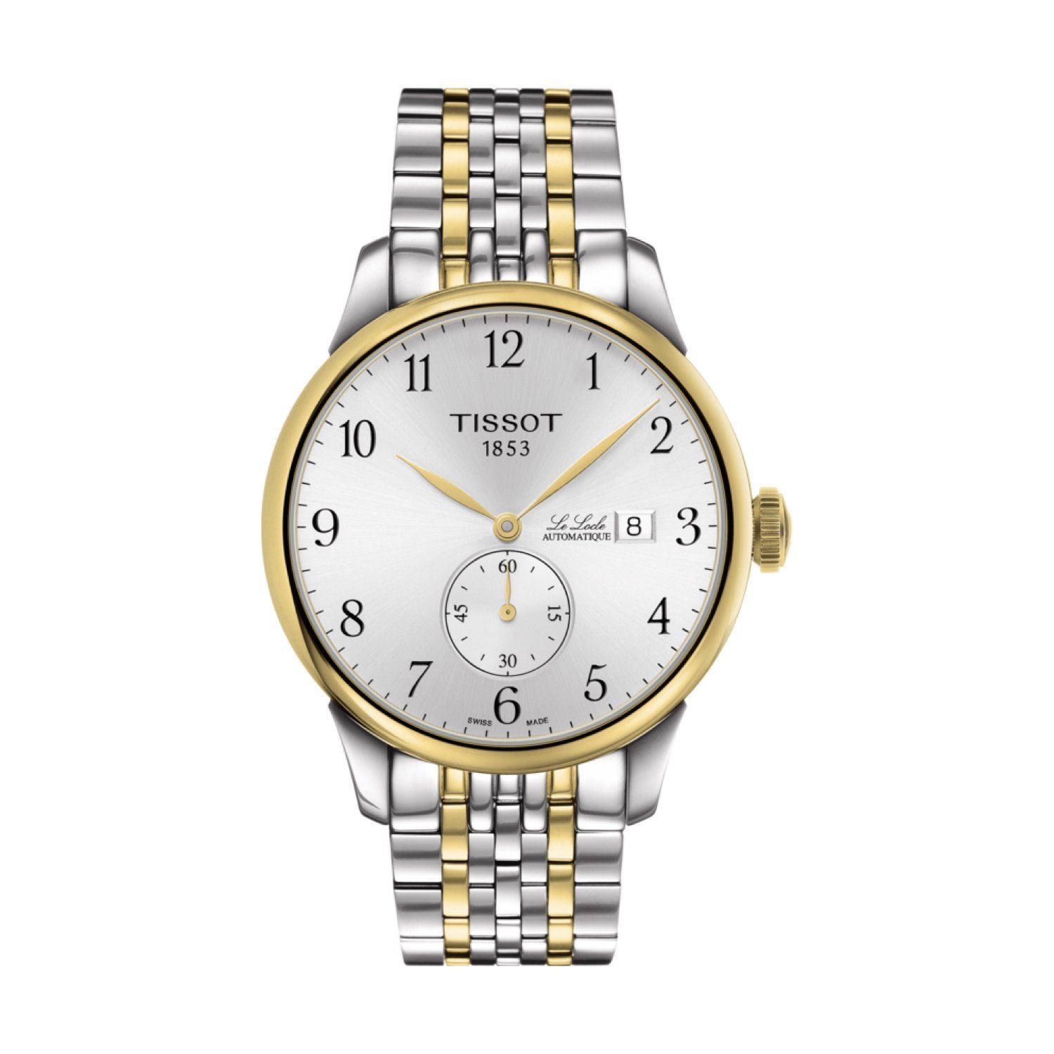 Genuine Tissot 19mm Le Locle Two-Tone Coated Steel Bracelet by