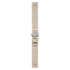 Genuine Tissot 16mm Happy Chic Two-Tone Rose Coated Steel Bracelet by Tissot