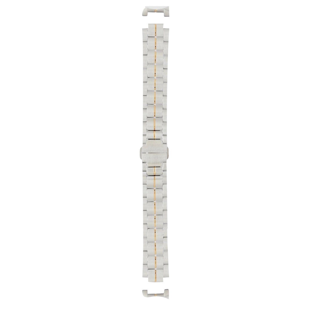 Genuine Tissot 18mm Luxury Two-Tone Rose Coated Steel Bracelet by Tissot