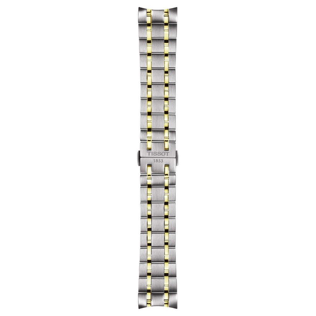 Genuine Tissot 21mm Chemin Des Tourelles Two-Tone Coated Steel Bracelet by Tissot