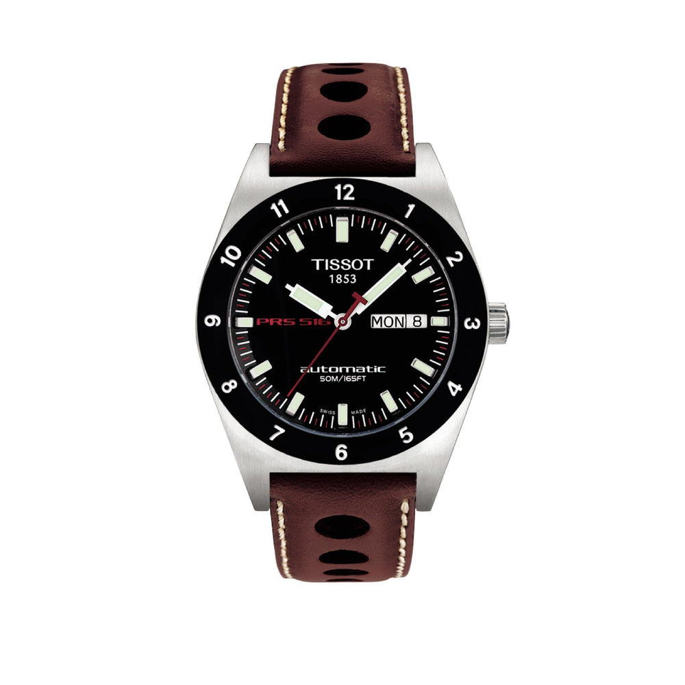 Tissot 20mm PRS 516 Brown Leather Strap without Buckle image