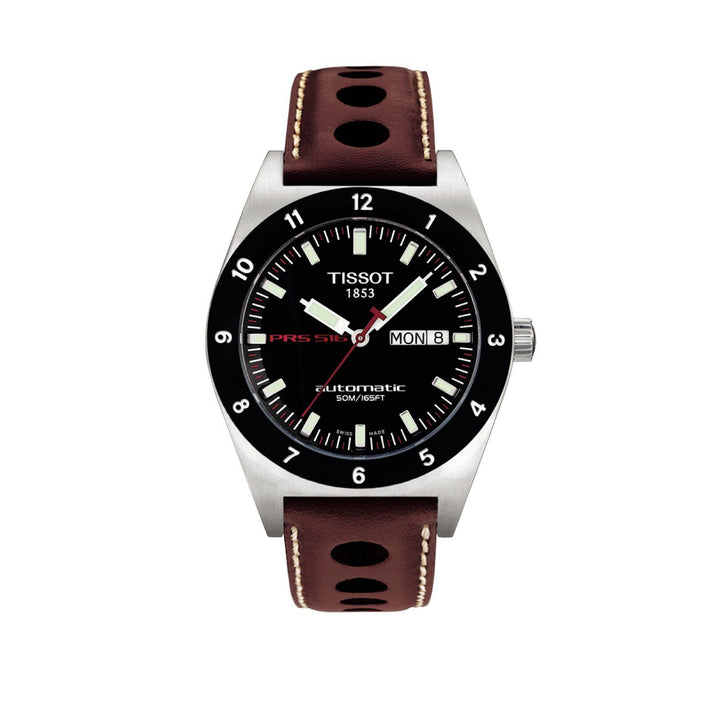 Tissot 20mm PRS 516 Brown Leather Strap without Buckle image