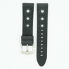 Black Rubber Rally Watch Strap image
