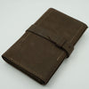 Brown Leather Wide Watch Roll for 3 watches image