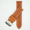 Heavy Single Ply Tan Leather Strap image