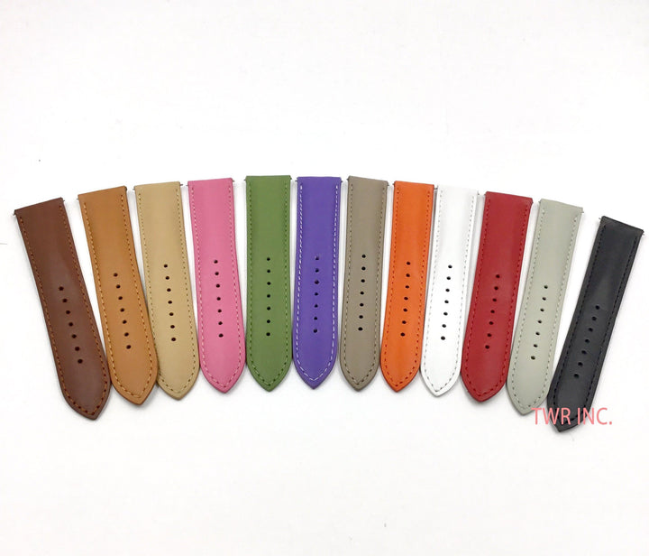 ZRC 301 Taupe Genuine Leather 16mm-22mm Watch Band image