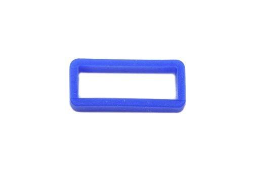 Durable Smooth Silicone Rubber Keeper Loops - Assorted Colors image