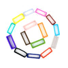 Durable Smooth Silicone Rubber Keeper Loops - Assorted Colors image