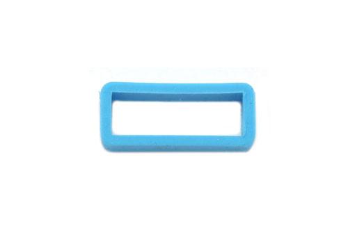 Durable Smooth Silicone Rubber Keeper Loops - Assorted Colors image