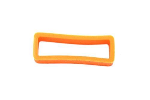 Durable Smooth Silicone Rubber Keeper Loops - Assorted Colors image