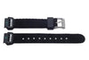 Genuine Nylon Black Flat Water Resistant Watch Band - P3070 image
